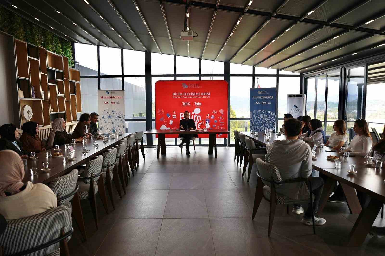 Bilim Kafe etkinlikleriyle toplumsal katkı sunmaya devam ediyor
