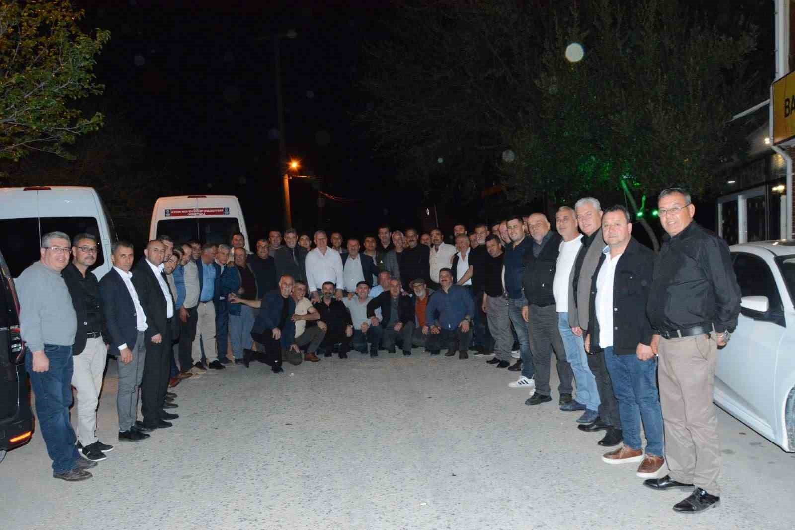 Başkan K&uuml;nkc&uuml;, Karpuzlu ve &Ccedil;ine&rsquo;de esnaflarla bir araya geldi
