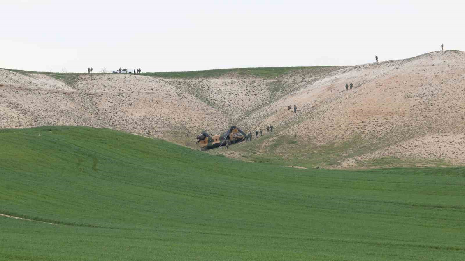 Ankara&rsquo;da kaza kırıma uğrayan helikopterle ilgili incelemeler devam ediyor
