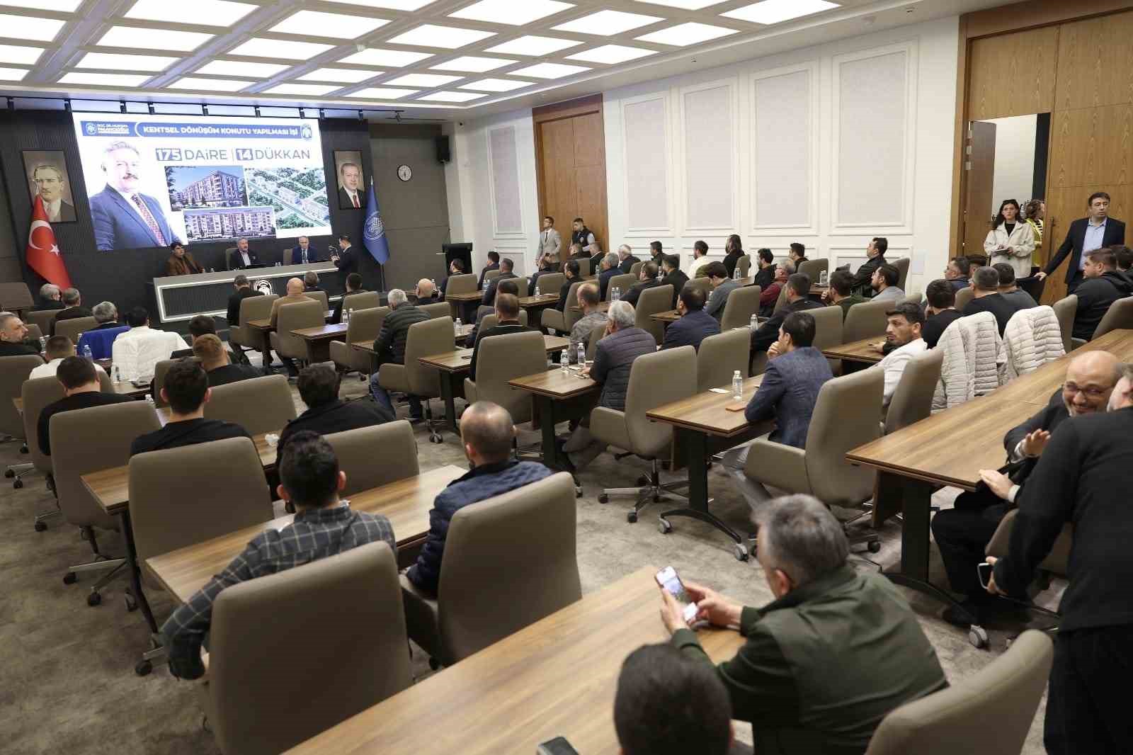 Melikgazi Belediyesi, kentsel dönüşüm çalışmalarına yeni mahalleler ile tam gaz devam ediyor