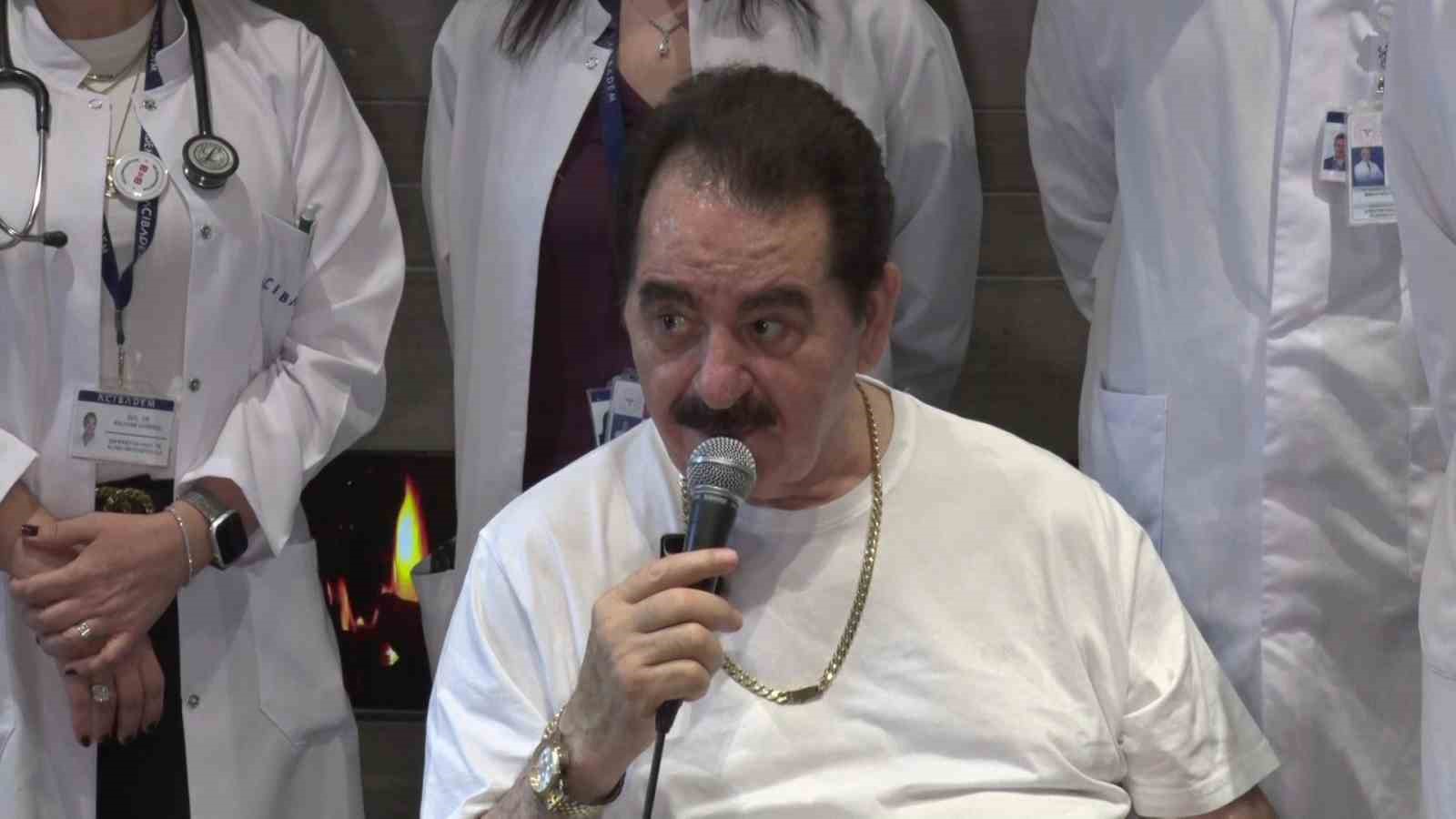 &Uuml;nl&uuml; sanat&ccedil;ı İbrahim Tatlıses: "&Ccedil;ocuklarıma kuruş yok, mirasımın hepsini devlete bırakacağım"
