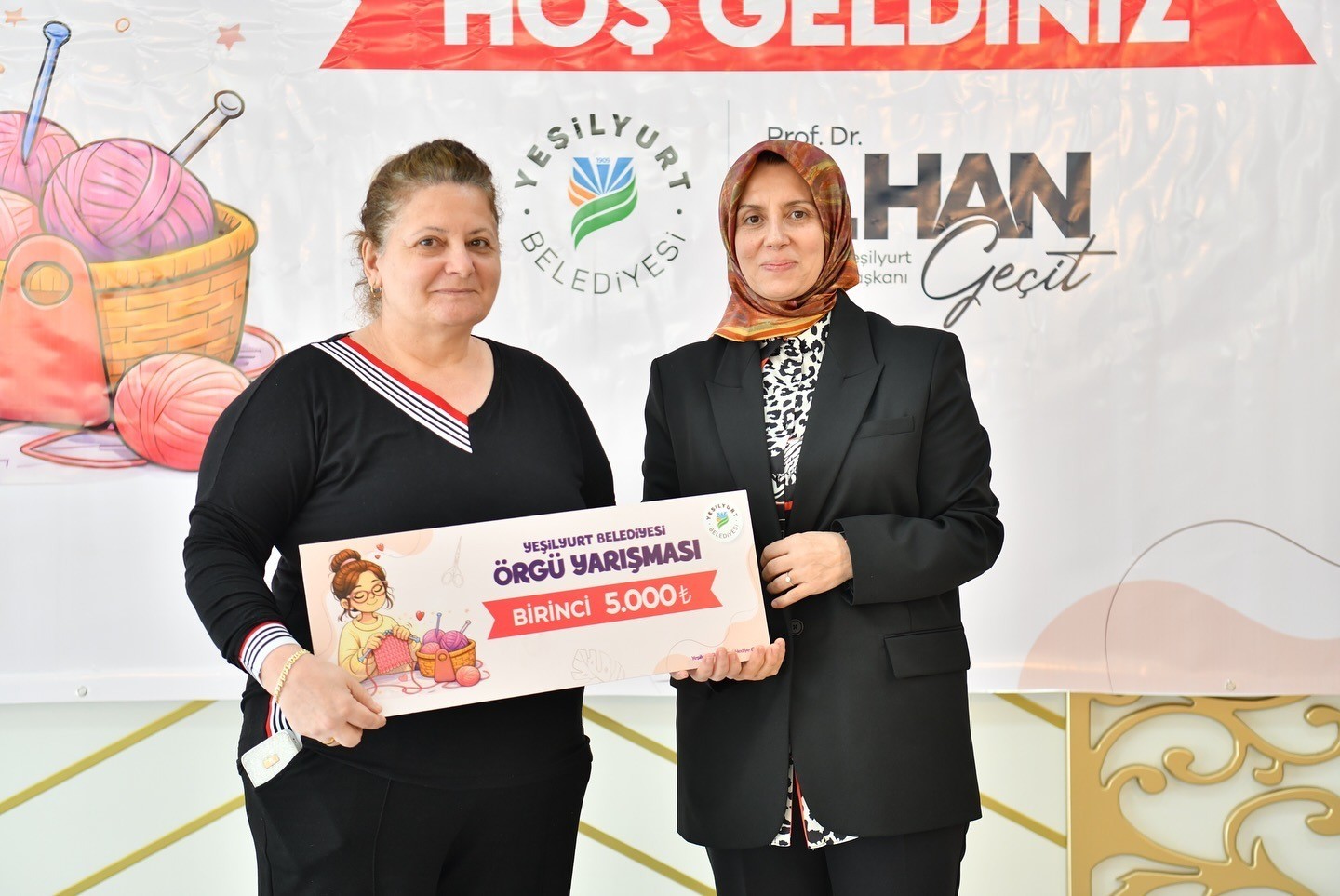 Yeşilyurt Belediyesi &ouml;rg&uuml; yarışması b&uuml;y&uuml;k ilgi g&ouml;rd&uuml;
