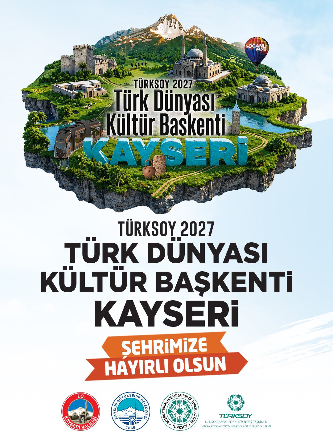 Başkan Büyükkılıç: Kayseri 2027 Türk dünyası kültür başkenti oldu
