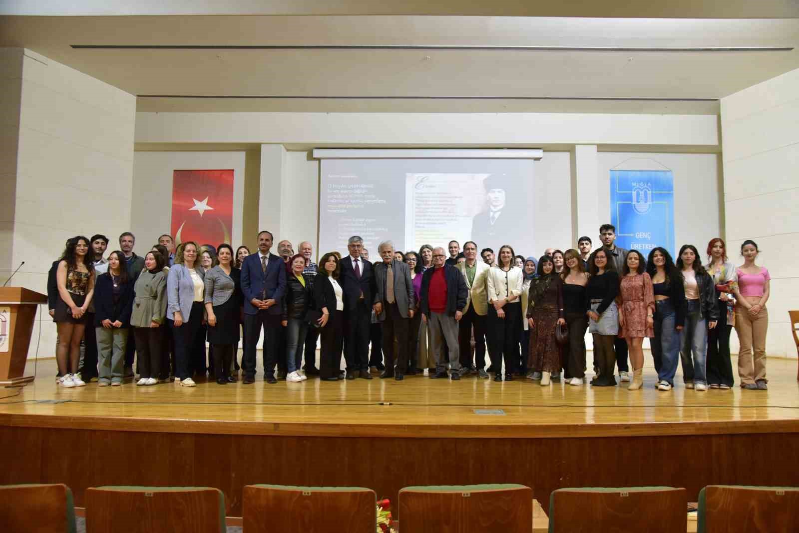 Anadolu Arkeolojisinin duayeni Fahri Işık, MSKÜ’de öğrencilerle buluştu