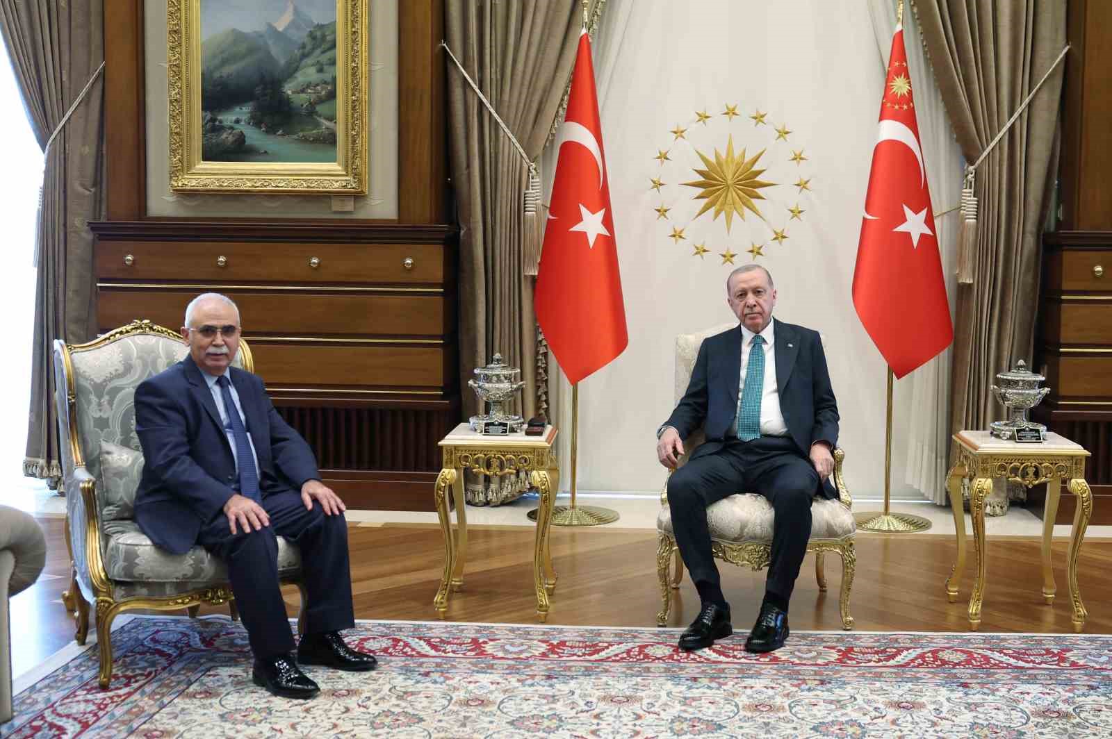 Cumhurbaşkanı Erdoğan, AYM Başkanı Kadir &Ouml;zkaya&rsquo;yı kabul etti
