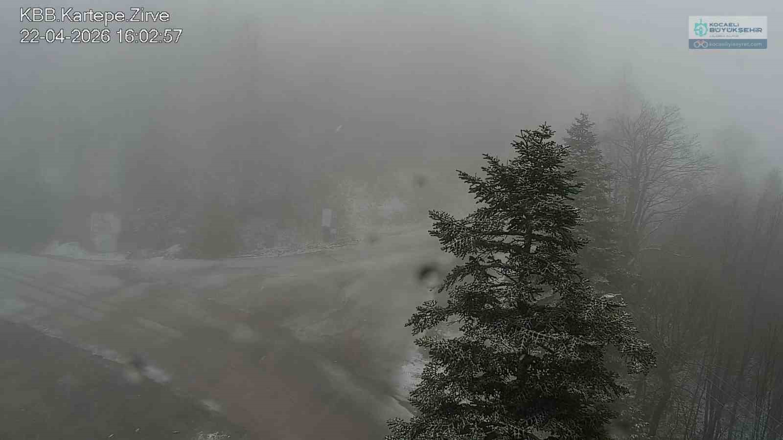 Kocaeli&rsquo;de bahar ayında kar s&uuml;rprizi
