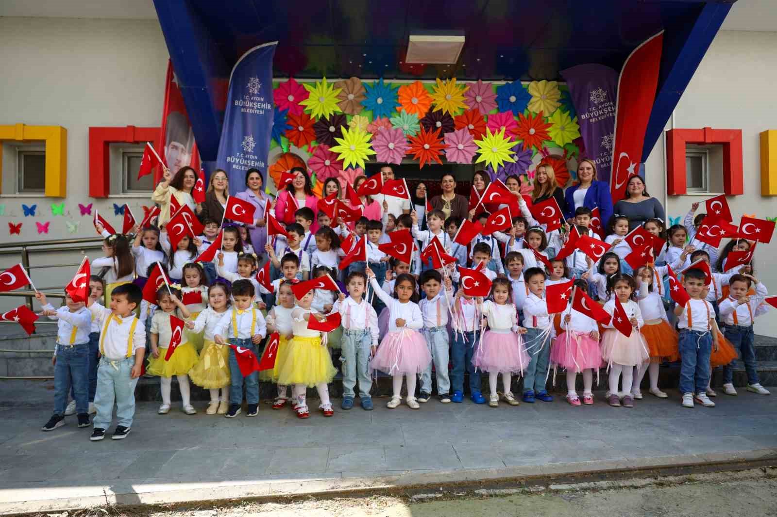 Büyükşehir’in Çocuk Gelişim Merkezleri’nde 23 Nisan etkinlikleri düzenlendi