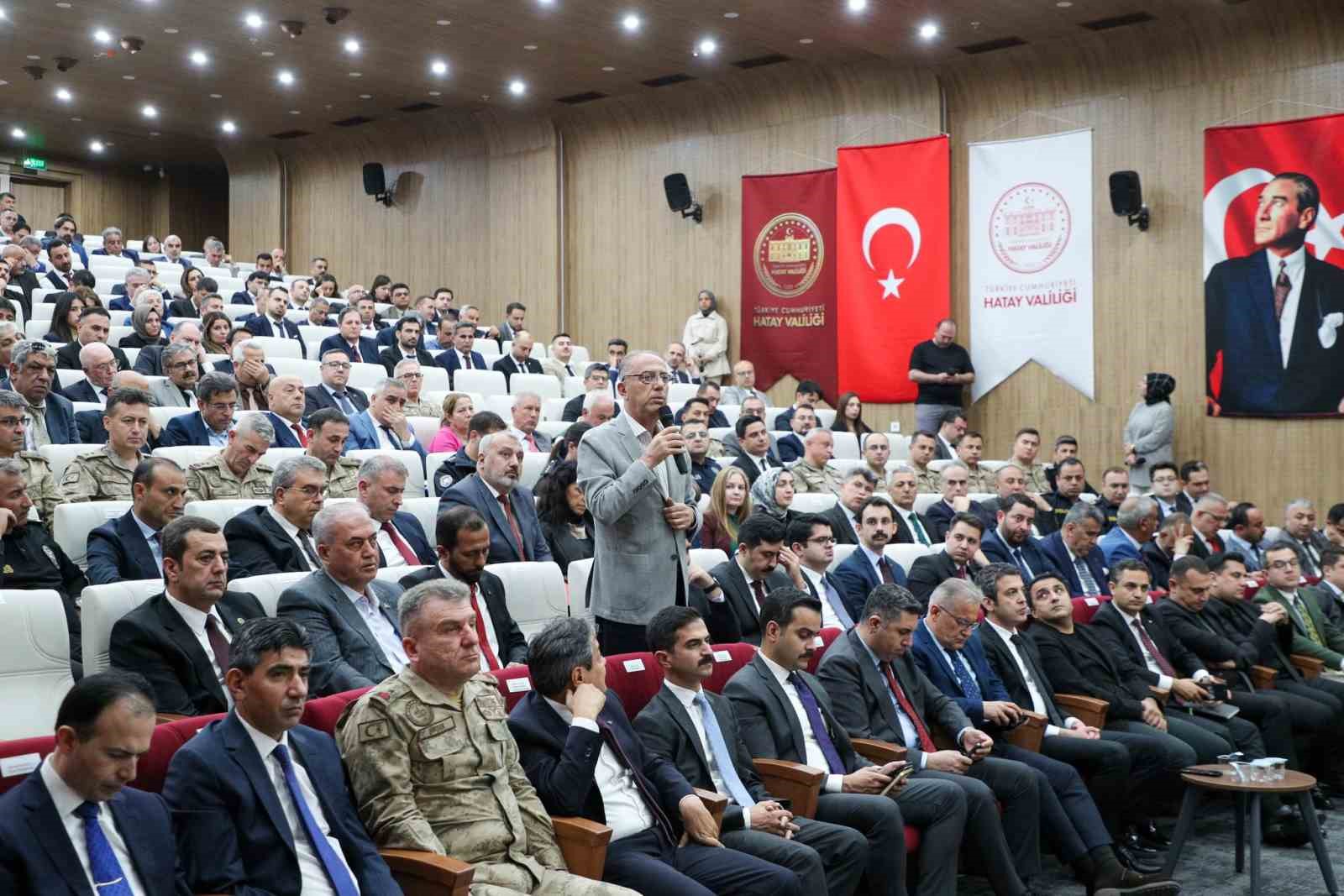 Hatay&rsquo;da "G&uuml;venli Okul, G&uuml;venli Gelecek" projesi tanıtıldı
