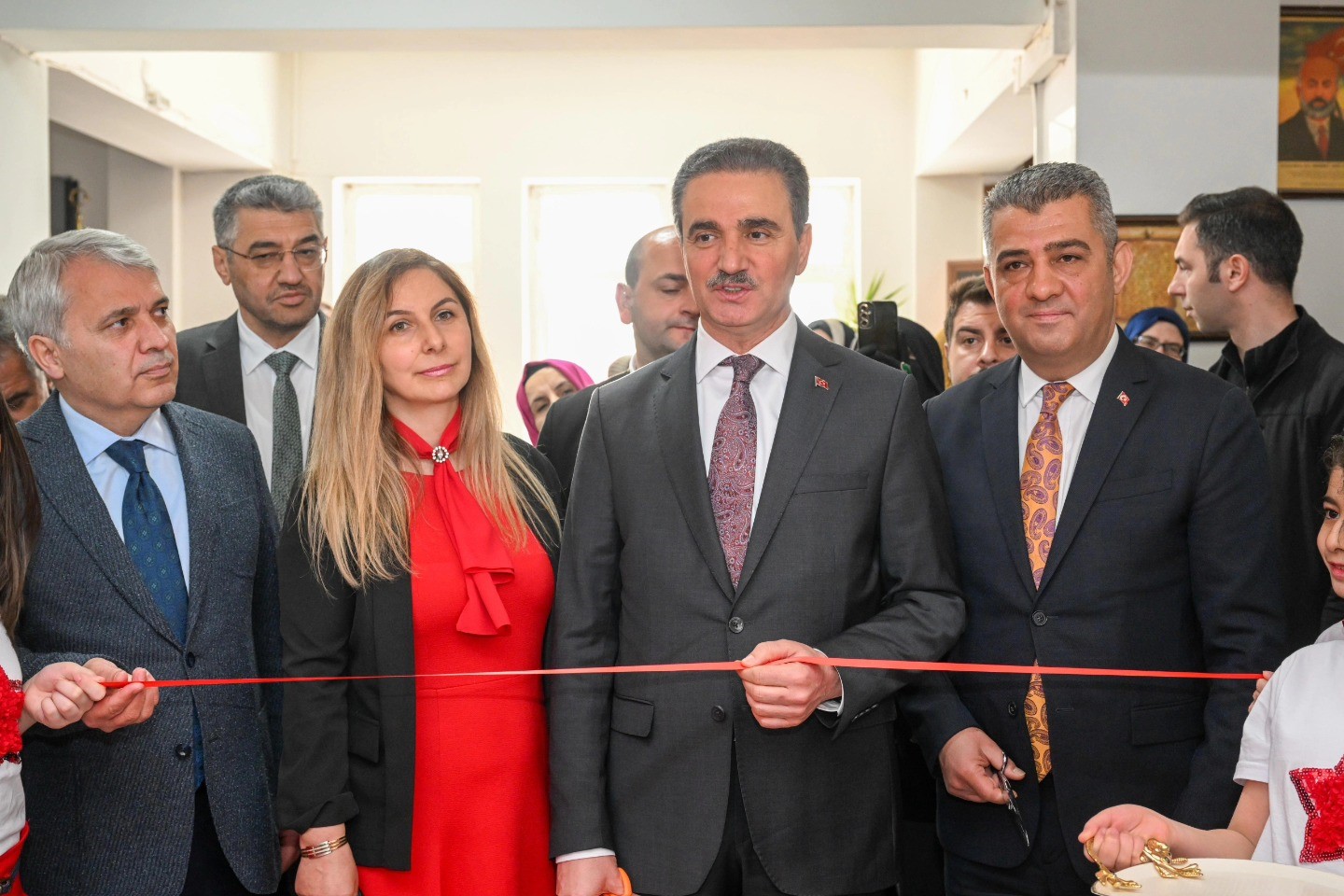 &Ccedil;ocuklardan anlamlı "bayrak" vurgulu &ccedil;alışma
