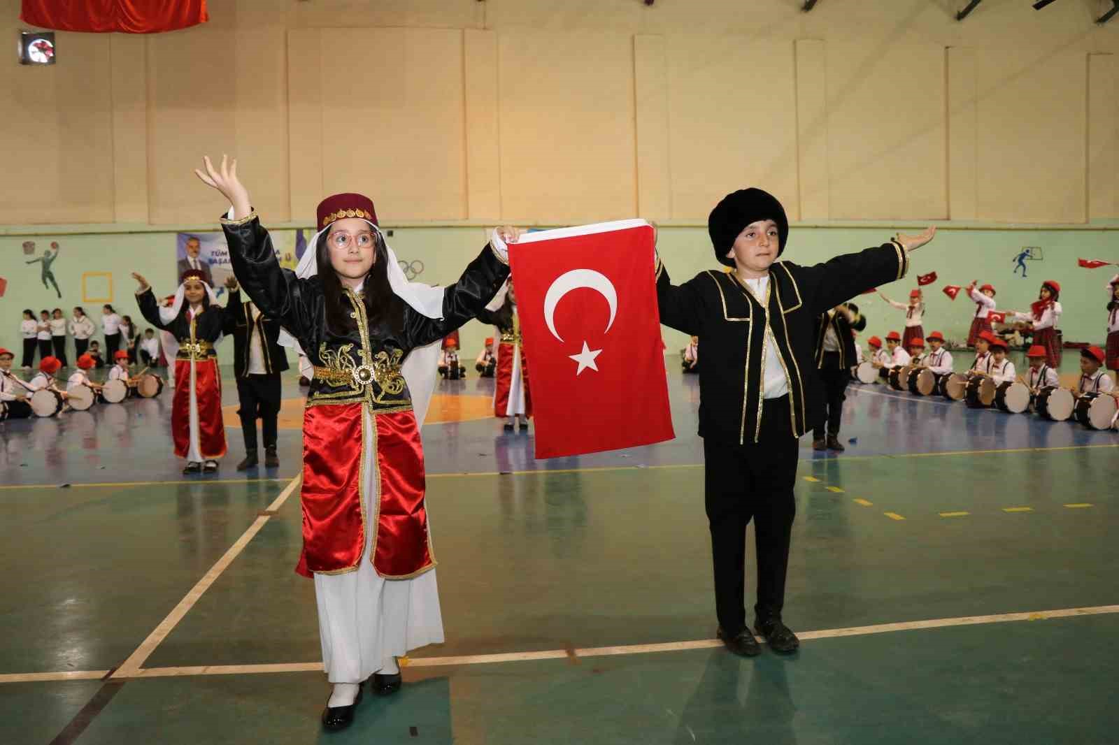 Erzurum&rsquo;da 23 Nisan coşkusu
