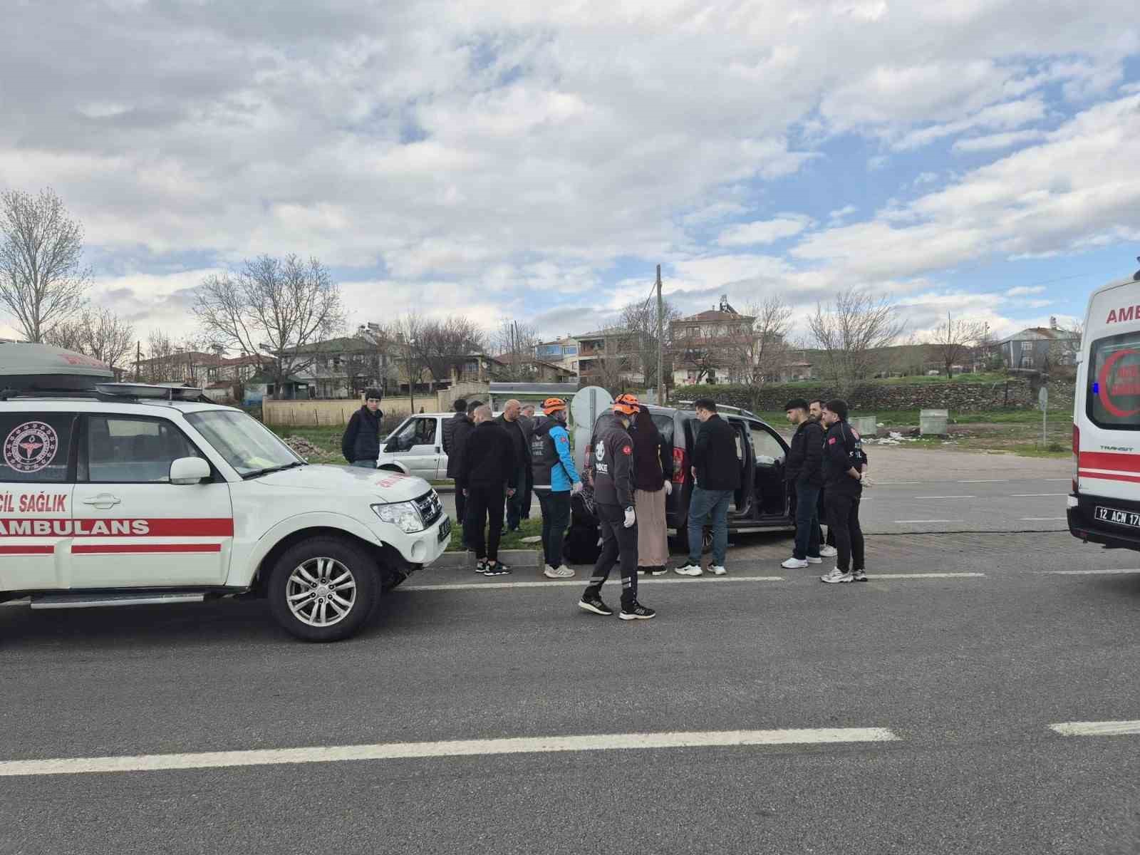 Bing&ouml;l&rsquo;de trafik kazası: 7 yaralı
