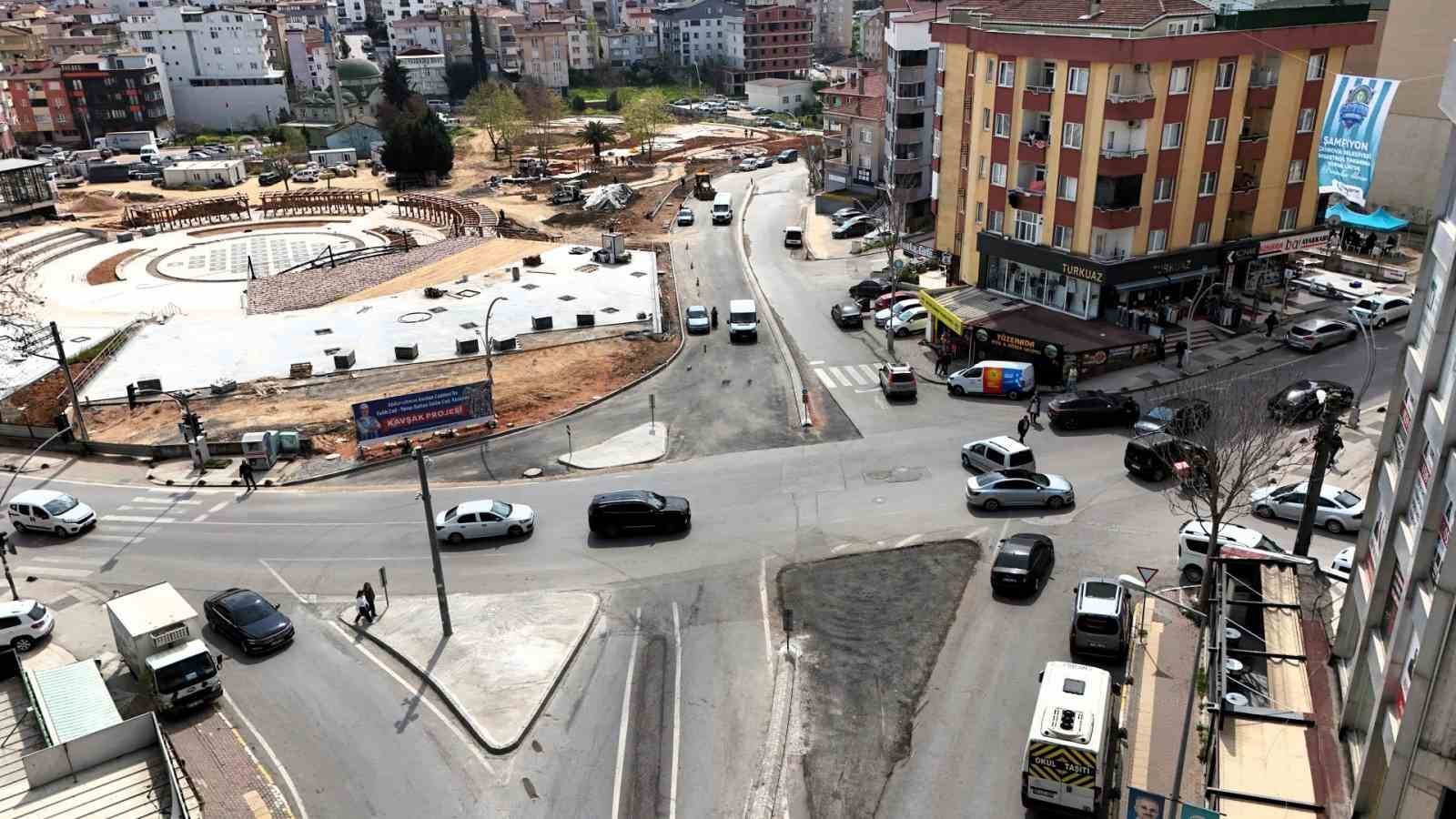 &Ccedil;ayırova&rsquo;daki &ouml;nemli kavşakta sona doğru
