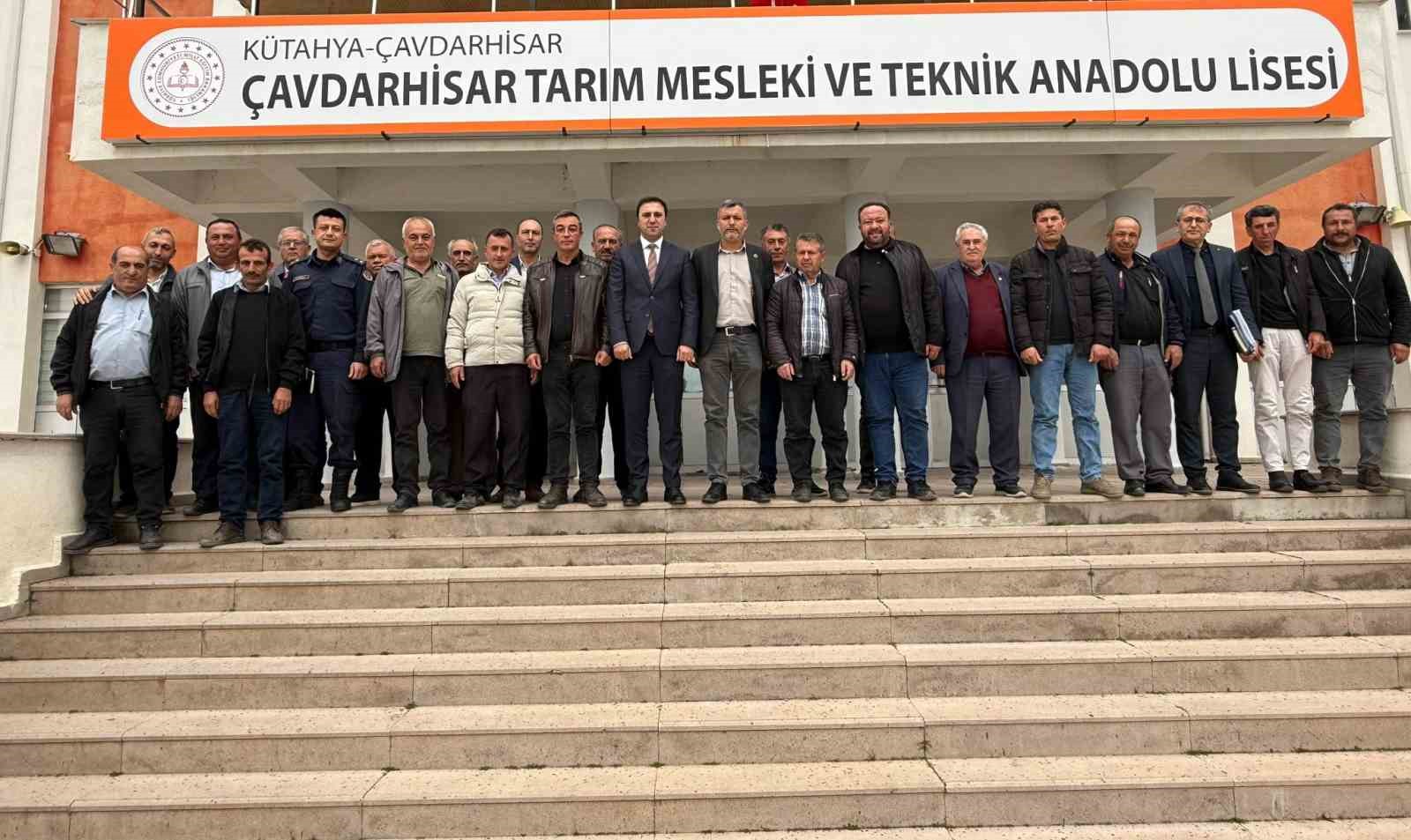 &Ccedil;avdarhisar&rsquo;da k&ouml;ylerin altyapı &ccedil;alışmaları masaya yatırıldı
