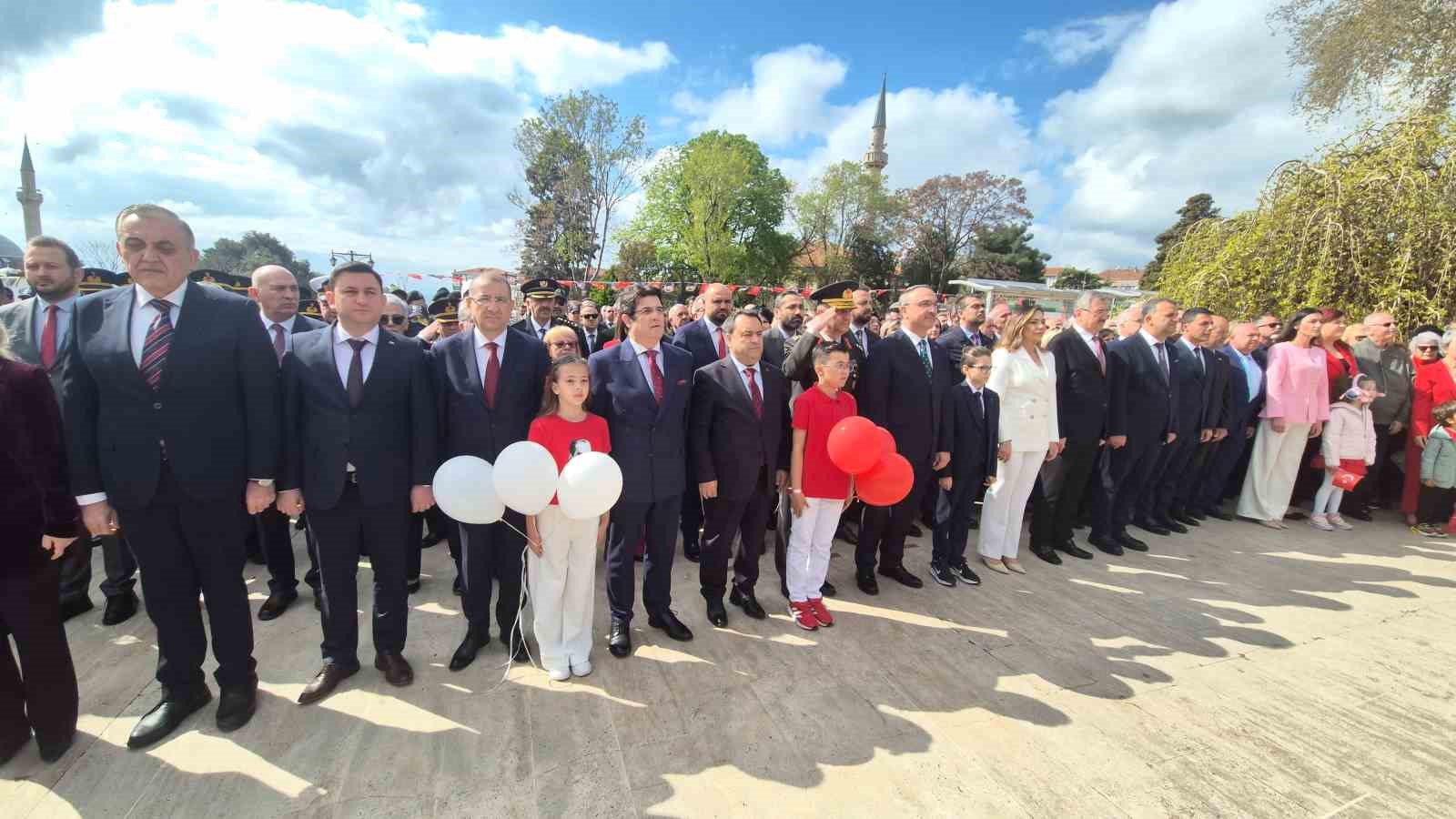 Tekirdağ&rsquo;da 23 Nisan t&ouml;reni
