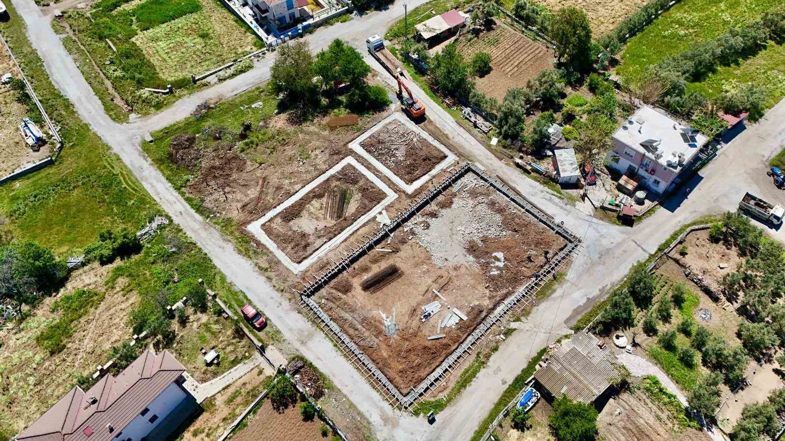 Bozburun’a yeni spor sahaları yapılıyor