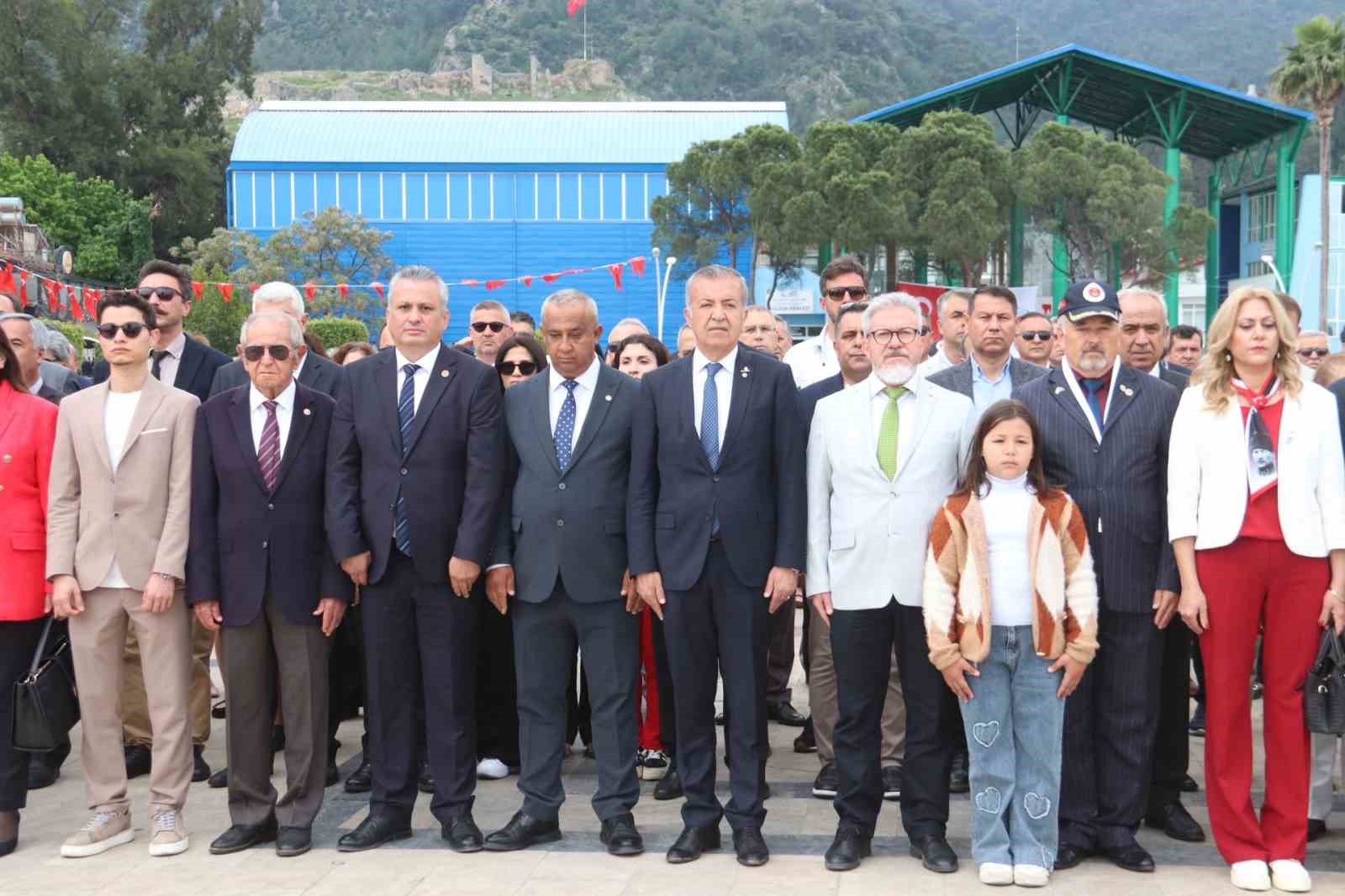 Fethiye&rsquo;de 23 Nisan t&ouml;renle kutlandı
