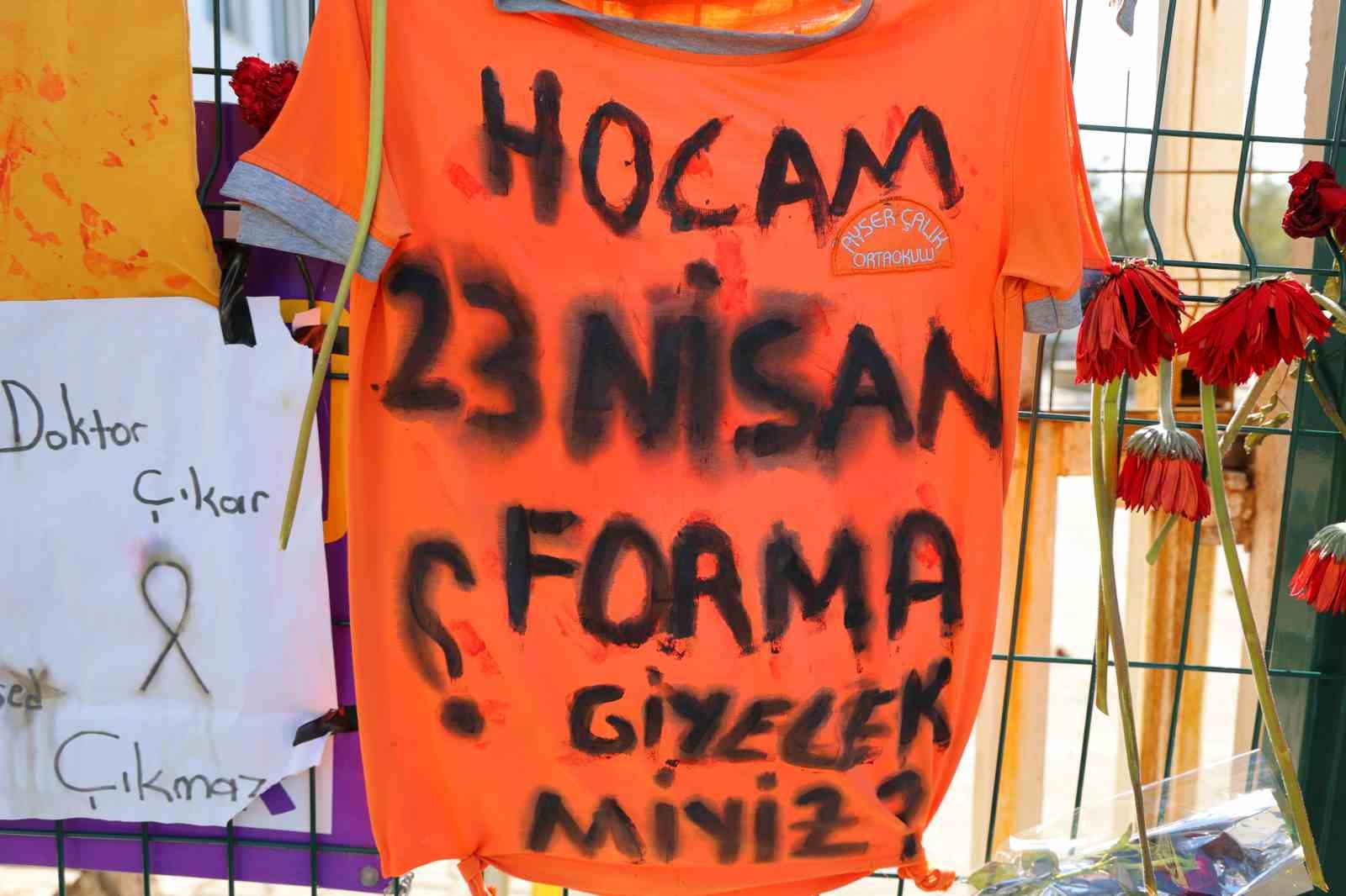 Katliamın yaşandığı Ayser &Ccedil;alık Ortaokulu 23 Nisan&rsquo;da sessiz
