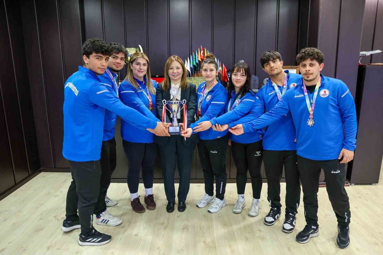 OMÜ’nün judo başarısı: 1 altın, 3 bronz madalya