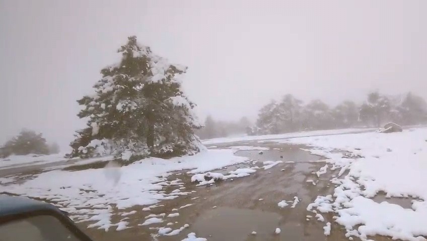 Baharı beklerken kar geldi
