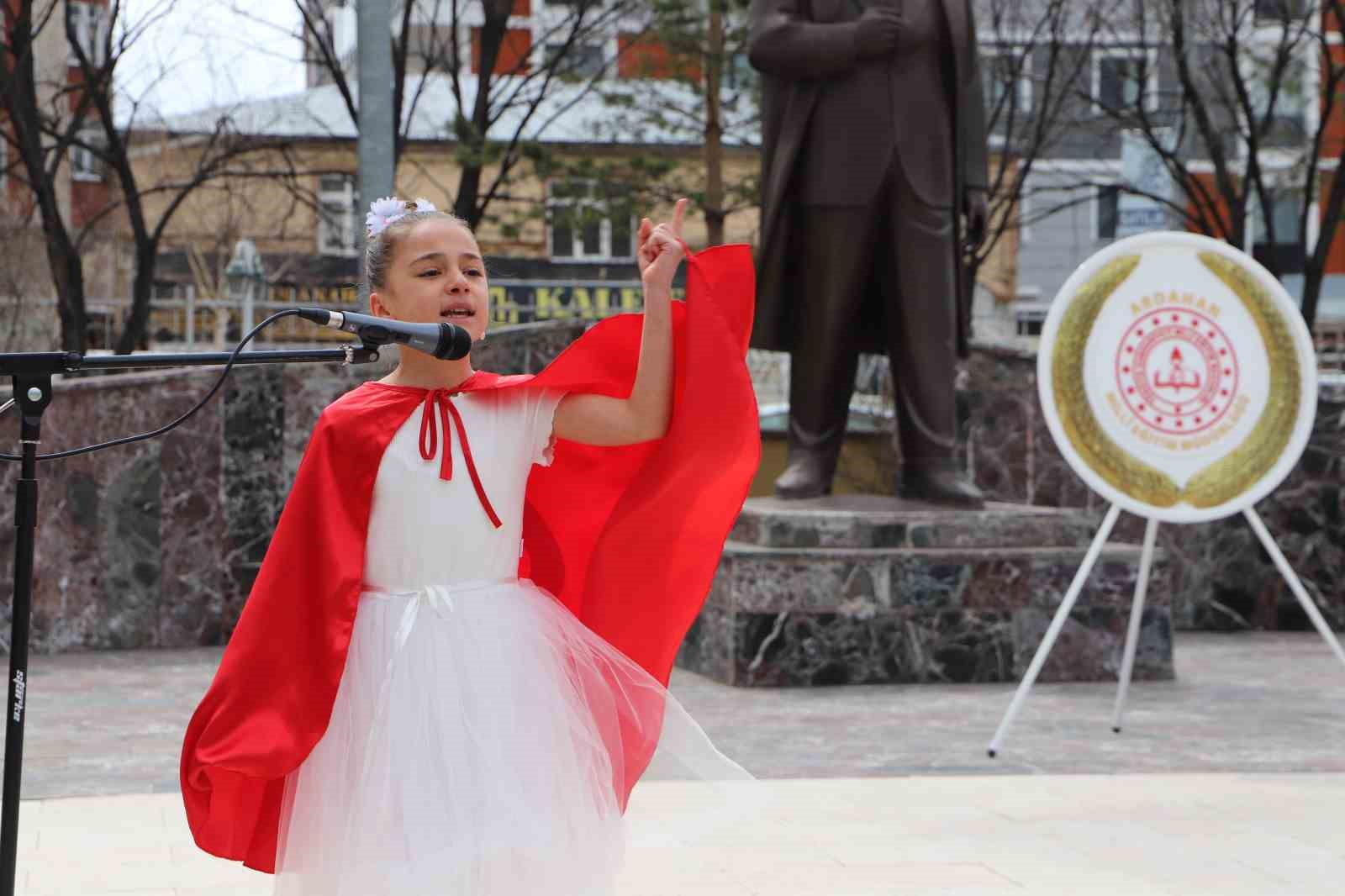 Ardahan&rsquo;da 23 Nisan coşkusu t&ouml;renle kutlandı
