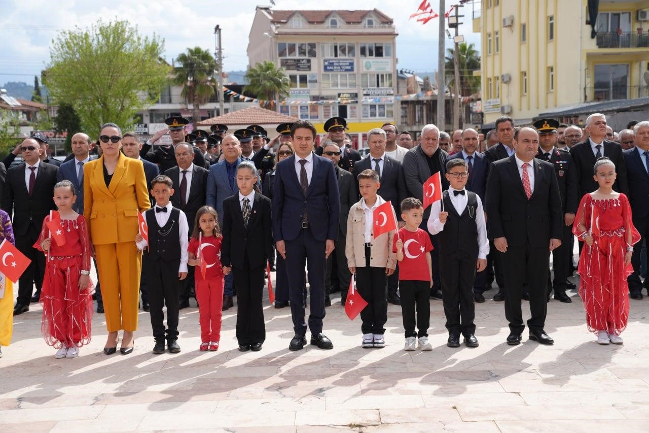 Seydikemer’de 23 Nisan coşkusu yaşandı