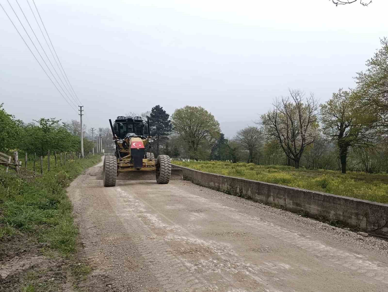 Kaynaşlı&rsquo;da grup yolu yenileniyor
