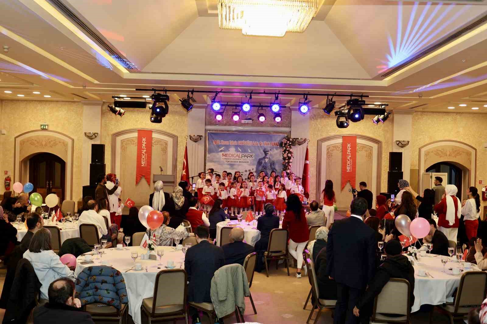 Trabzon&rsquo;da minik y&uuml;reklerin sesi: Medical Park Karadeniz Hastanesi&rsquo;nden unutulmaz 23 Nisan kutlaması
