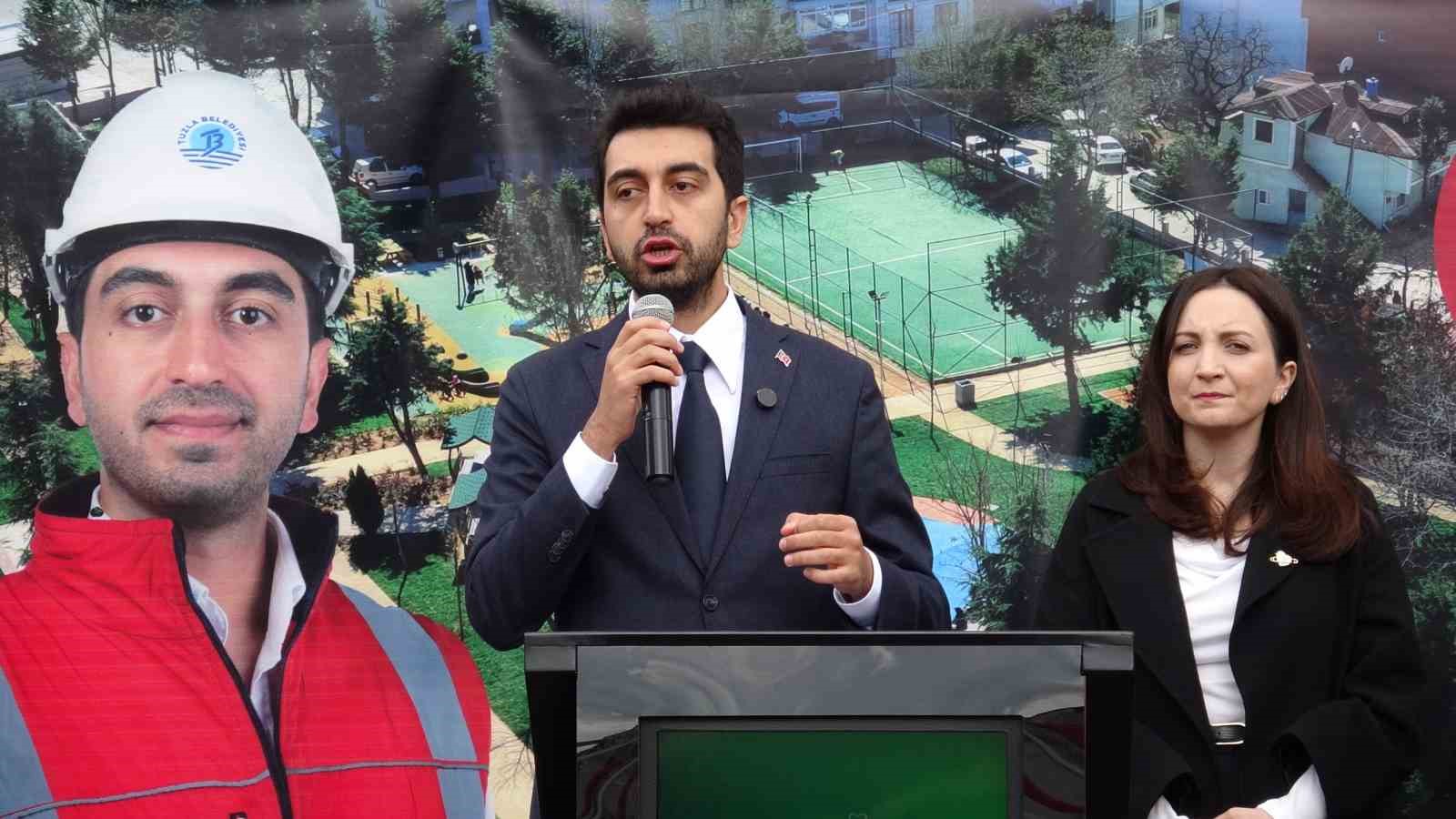 Tuzla İshakpaşa Parkı yenilenen y&uuml;z&uuml;yle hizmete a&ccedil;ıldı
