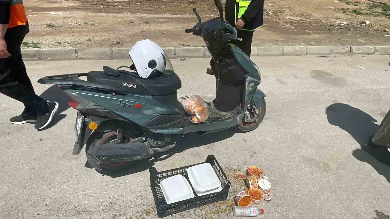 Karaman&rsquo;da motosiklet kazası: 1 yaralı
