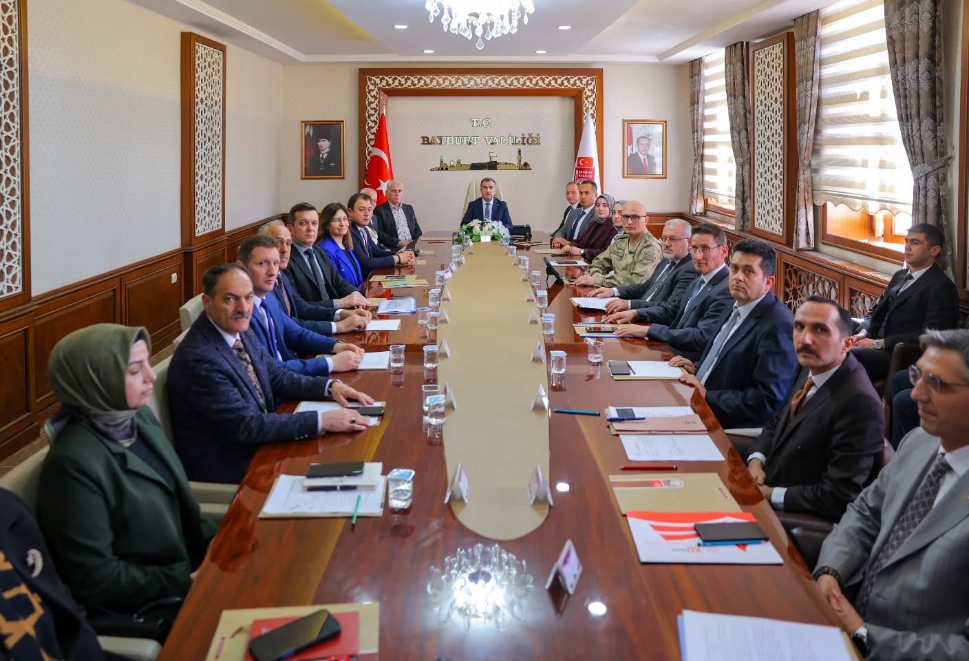 Bayburt’ta kadına yönelik şiddetle mücadele çalışmaları değerlendirildi