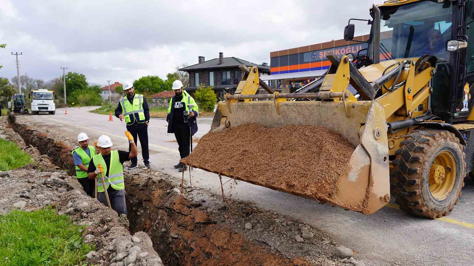 Ortaca&rsquo;da 4 bin 250 metre i&ccedil;me suyu hattı yenilendi
