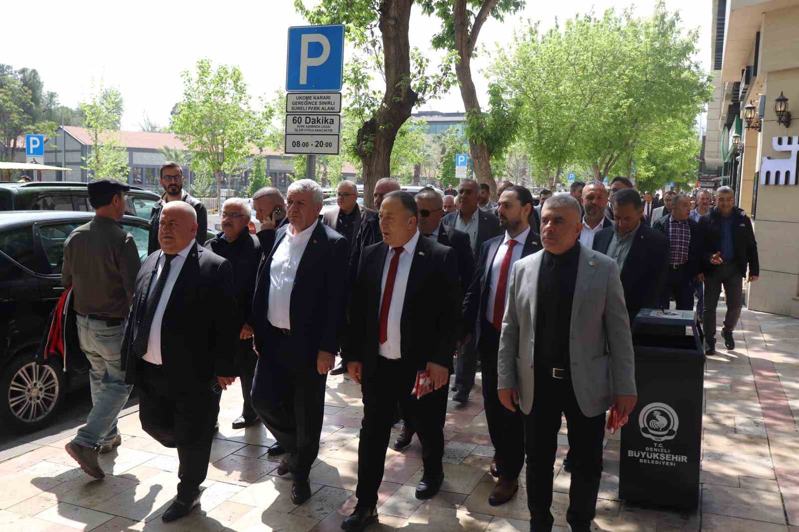 DESOB Başkanı Erbeği, Denizli esnafını ziyaret etti
