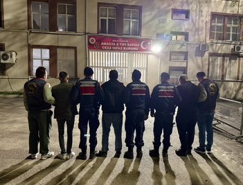 Amasya&rsquo;da kablo ve direk hırsızlığına 3 tutuklama
