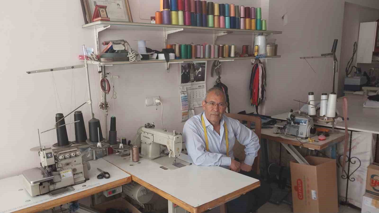 &Ccedil;ırak bulunamayan terzilikte yarım asrı geride bıraktı
