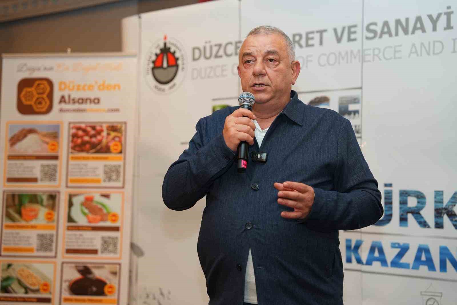 DTSO Başkanı Bıyık "D&uuml;zce fuara damga vurdu"
