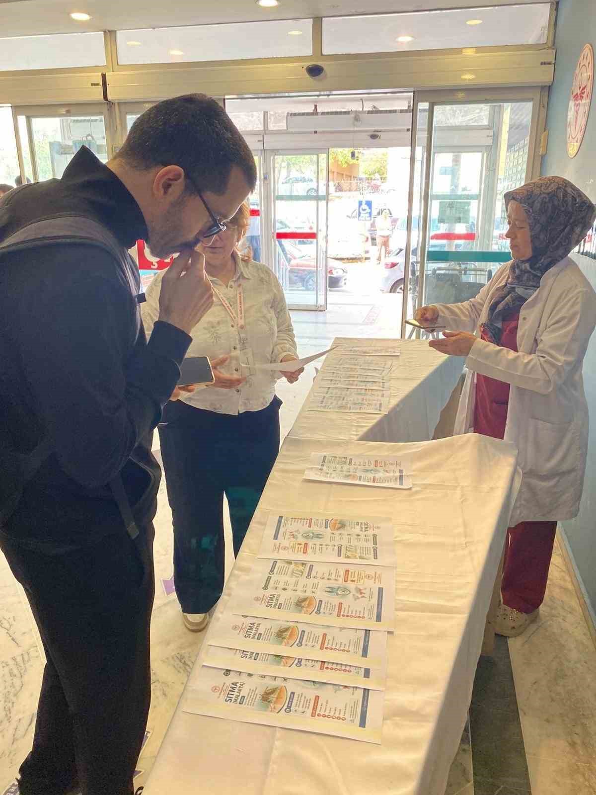 S&ouml;ke&rsquo;de sıtma hastalığında erken teşhisin &ouml;nemine dikkat &ccedil;ekildi
