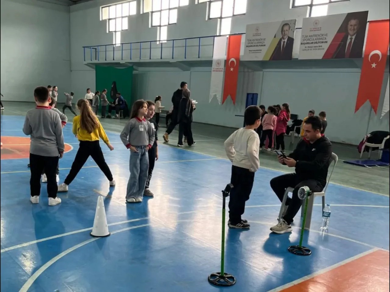 Sinop’ta geleceğin sporcuları yetenek taramasıyla belirleniyor