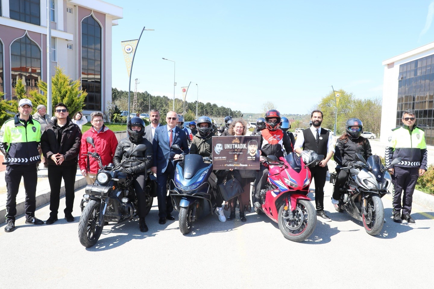 Sinop’ta motosiklet kazalarına dikkat çekildi