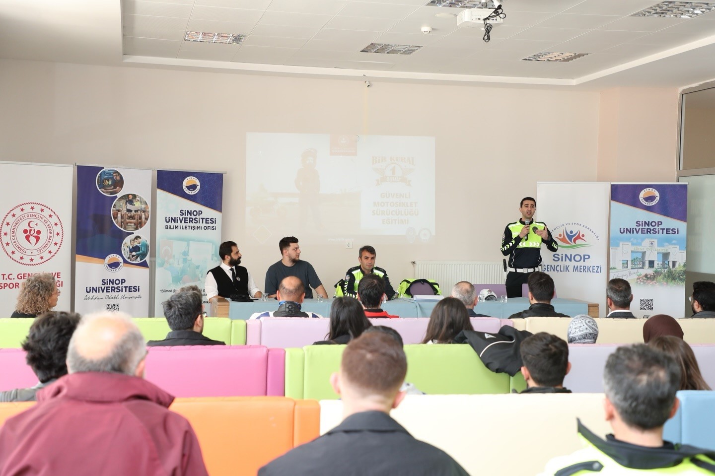 Sinop&rsquo;ta motosiklet kazalarına dikkat &ccedil;ekildi
