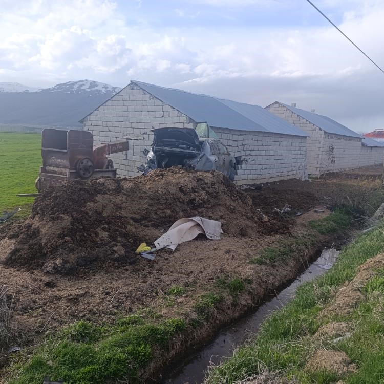 Van&rsquo;da trafik kazası: 1 yaralı
