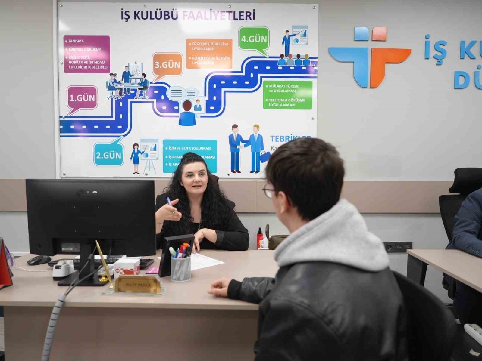 3 bin 500 vatandaşı doğru meslekle buluşturdular