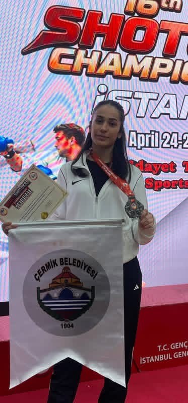 Diyarbakırlı sporcu, d&uuml;nya 2&rsquo;ncisi oldu
