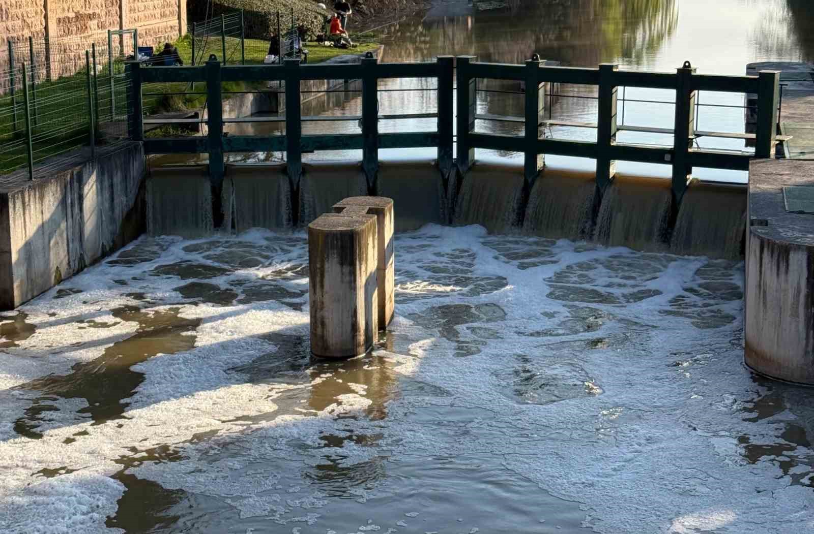 Porsuk &Ccedil;ayı&rsquo;nın y&uuml;zeyi k&ouml;p&uuml;kle kaplandı

