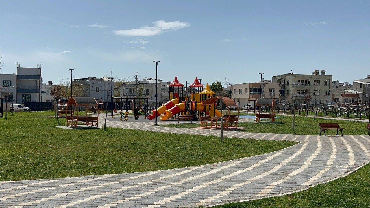 Yeşilyurt Mahallesi&rsquo;ndeki yeni park tamamlandı
