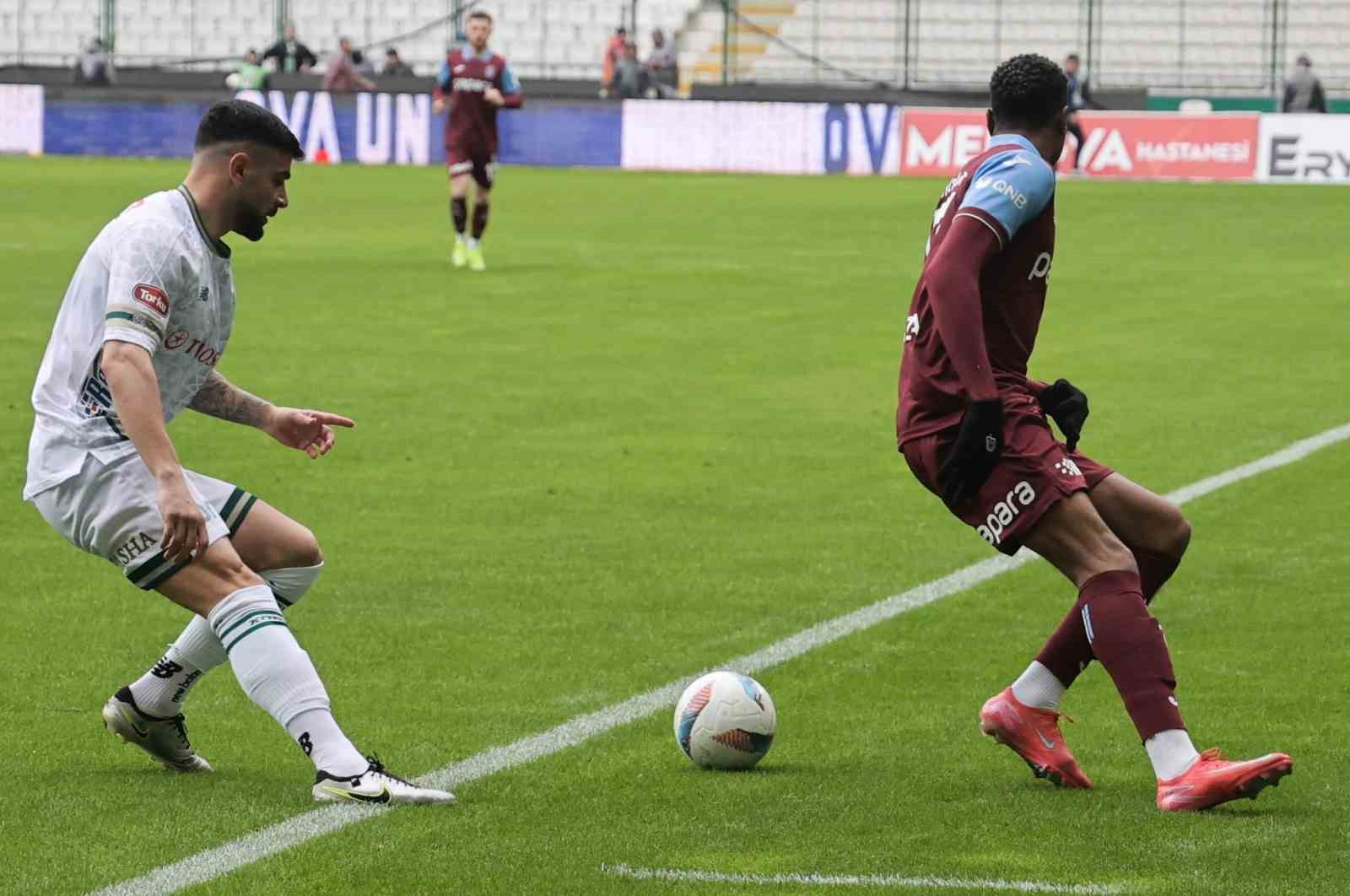 Trabzonspor deplasmanda, Konyaspor evinde kaybetmiyor

