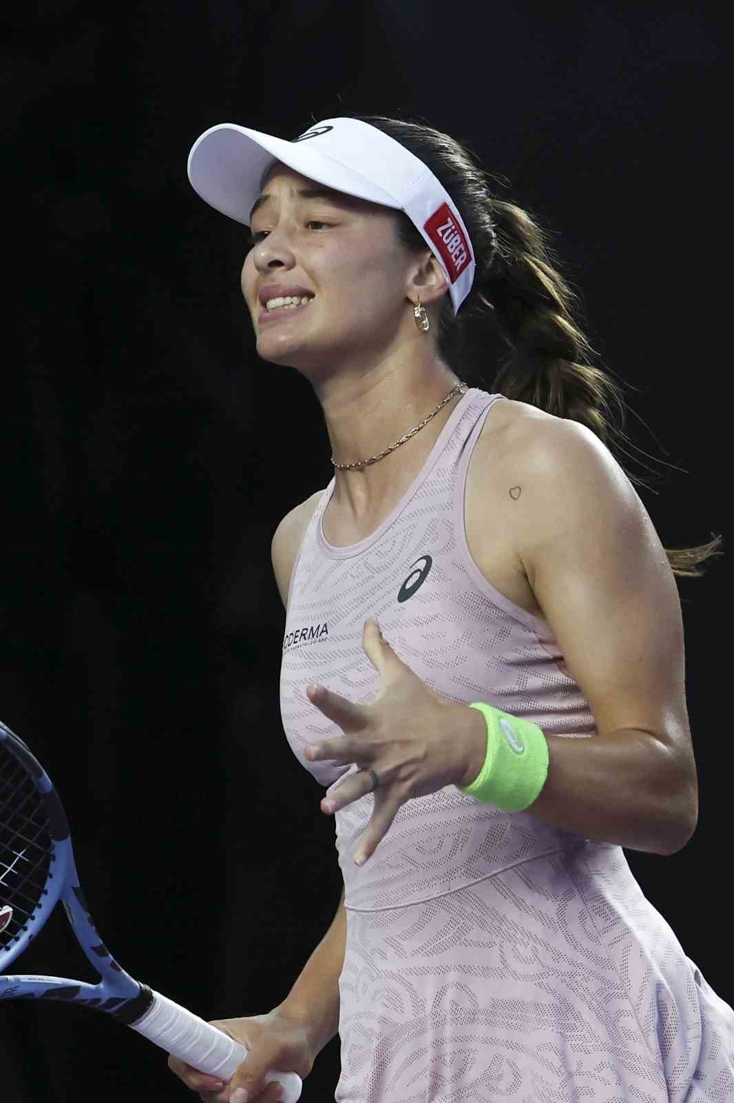 Zeynep S&ouml;nmez, Madrid A&ccedil;ık Tenis Turnuvası&rsquo;na veda etti
