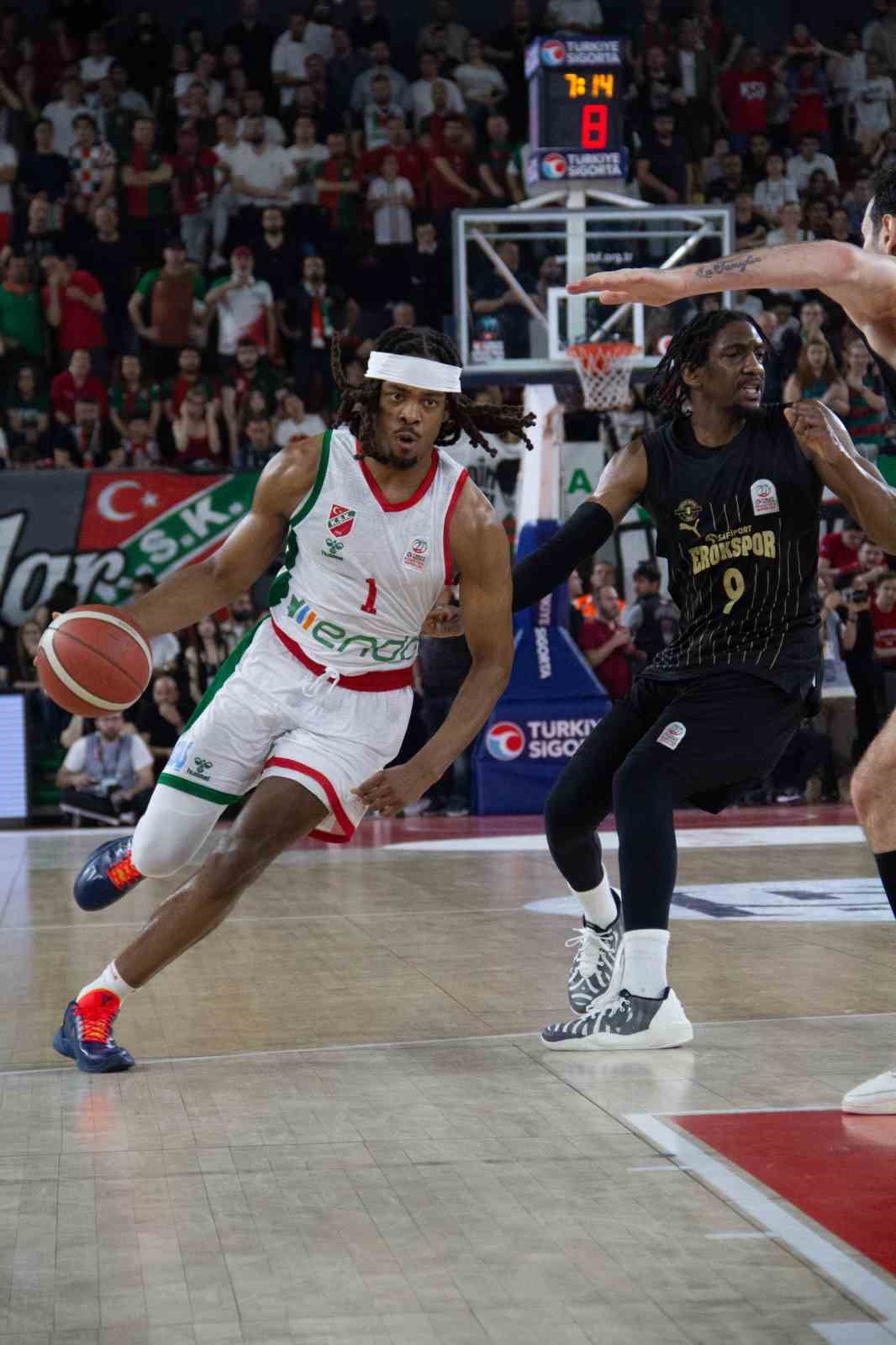 Basketbol S&uuml;per Ligi: Karşıyaka: 68 - Erokspor: 67
