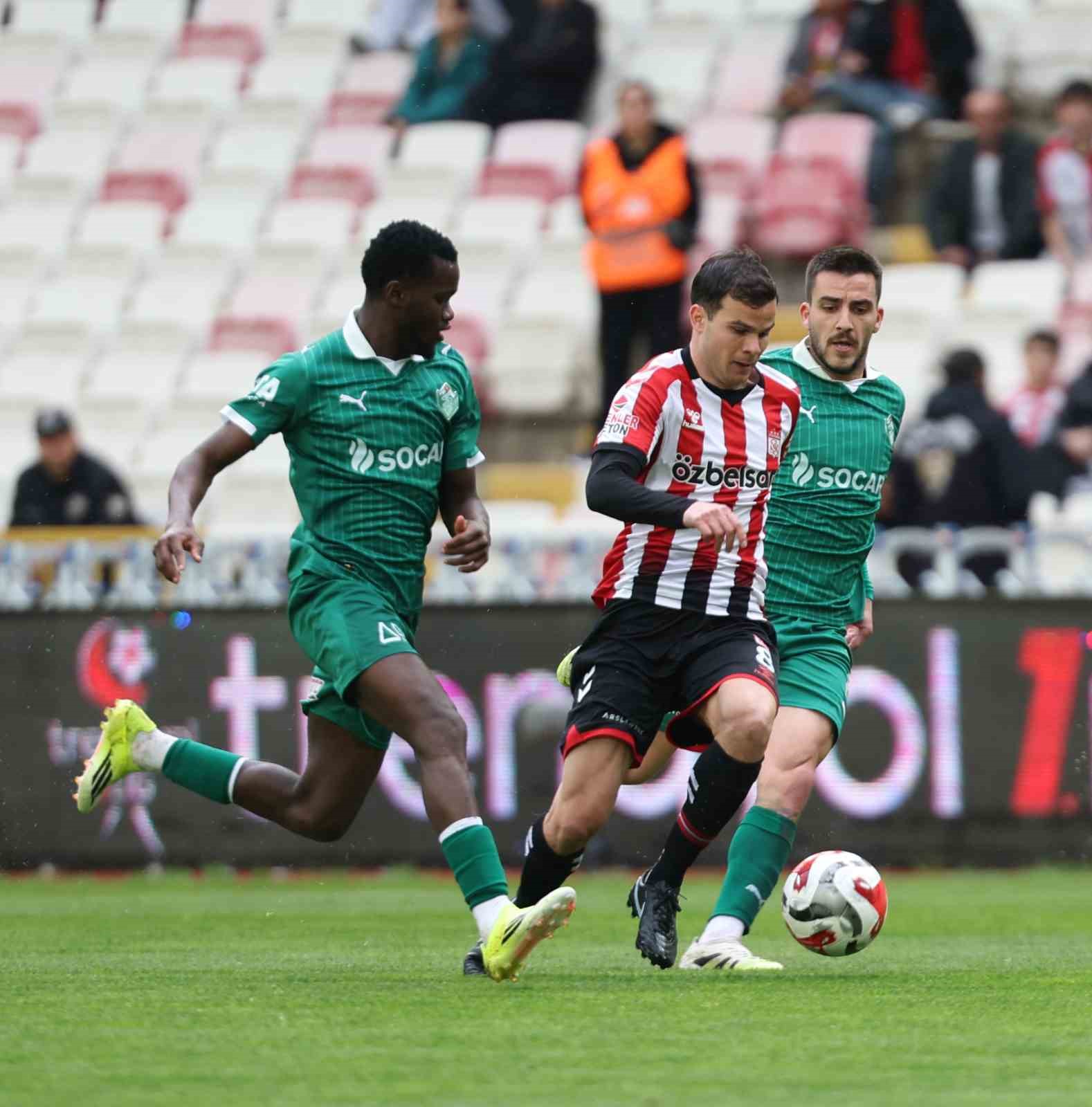 Trendyol 1. Lig: &Ouml;zbelsan Sivasspor: 2 -  Iğdır FK: 1
