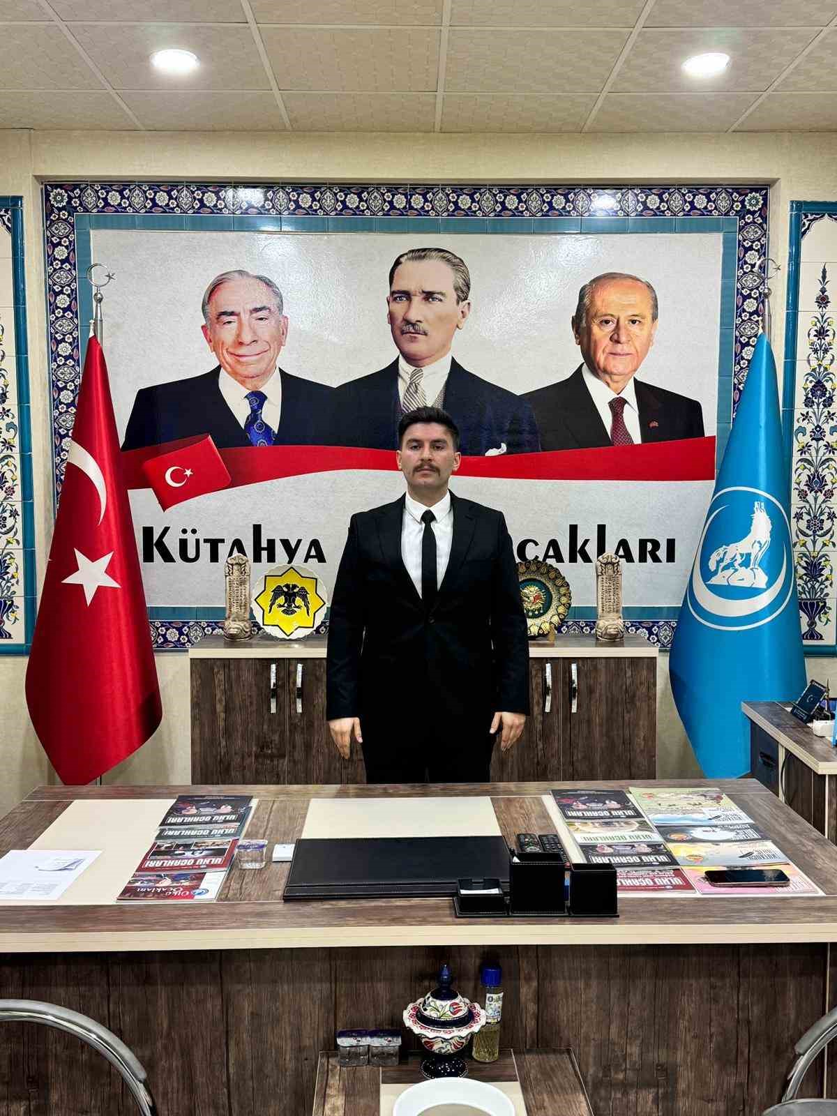 &Uuml;lk&uuml; Ocakları K&uuml;tahya İl Başkanı Veli &Ouml;zdemir oldu
