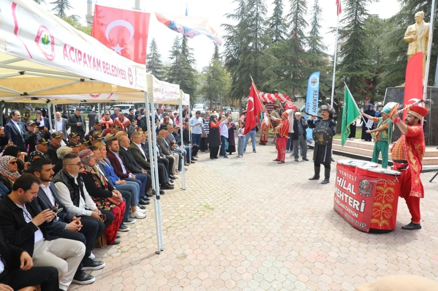 Acıpayam&rsquo;da binlerce kişi anma programında buluştu
